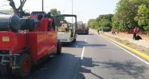 Plan de Asfaltado en 6 parroquias del oeste de Maracaibo ejecuta la gobernación