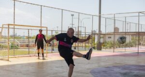 Alcalde Di Martino debutó con gol en los Juegos Interdependencias