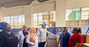 Gobernador Luis Caldera entrega dotación de equipos e insumos a hospitales de la región