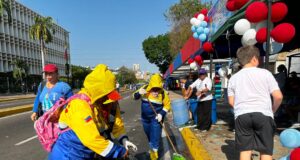 Con más de 500 salserines, la Alcaldía de Maracaibo limpió ruta de la procesión y el santuario de Jesús de la Divina Misericordia