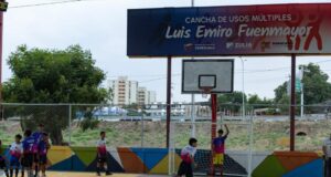 Alcalde Di Martino: «Estamos recuperando canchas y el ambulatorio en la parroquia Cecilio Acosta
