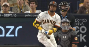 Arráez con su multihit 13 ya batea .316