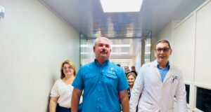 Avanzan trabajos de rehabilitación integral en el Banco de Sangre