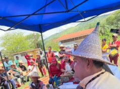 Luis Caldera evaluó avances de proyectos populares en la Sierra de Perijá
