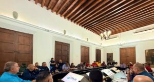 Gobernador Caldera instaló mesa técnica del Estado Mayor de Transporte