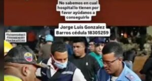 DOBLETE SÍSMICO: Apareció Jorge Luis, el doble terremoto le truncó sus sueños