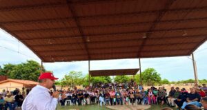 Luis Caldera en Gabinete Territorial en la comunidad indígena Los Olivitos de Mara