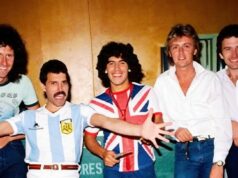 Cuando Freddy Mercury desafió a los argentinos y Maradona se puso una camiseta de Inglaterra