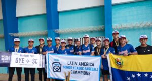 En casa los Campeones Latinoamericanos Senior de béisbol