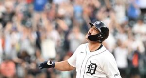Eduardo Valencia echa candela desde que subió: volvió a ser clave en Detroit