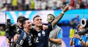 FIEBRE MUNDIAL Lautaro Martínez: «Ellos se cansaron, presionaron 60 minutos y después ya no daban más»