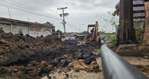 Hidroven sustituye 120 metros de tubería de 4 pulgadas en Cañada Honda