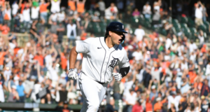 Eduardo Valencia despidió a Verlander con jonrón y una sonrisa