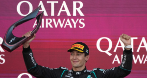 Russell cerró con broche de oro: Ganó el GP de Azerbaiyán