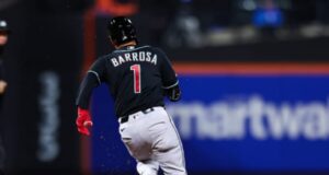 Barrosa conectó su primer hit con el uniforme de Astros
