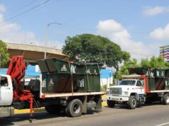 Alcaldía entregó a la ciudad 20 nuevos contenedores para la basura