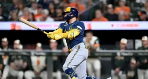 William Contreras mandó a 403 pies su jonrón 75 con Milwaukee