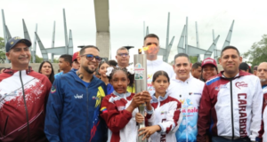 Arde en Carabobo la llama Patria que flamea los Juegos Comunales