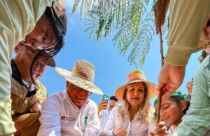 Plantan más de 3 mil árboles en la Vereda del Lago en el marco del Encuentro del Motor Forestal