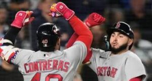 Willson Contreras jonroneó, pero Yankees acabó con Boston por paliza